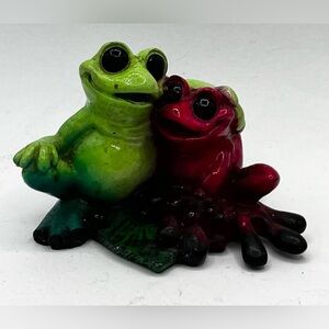 Vintage Kitty's Critters In Love Frog Figurine 2007 Retired Collectible 2.5”x4”